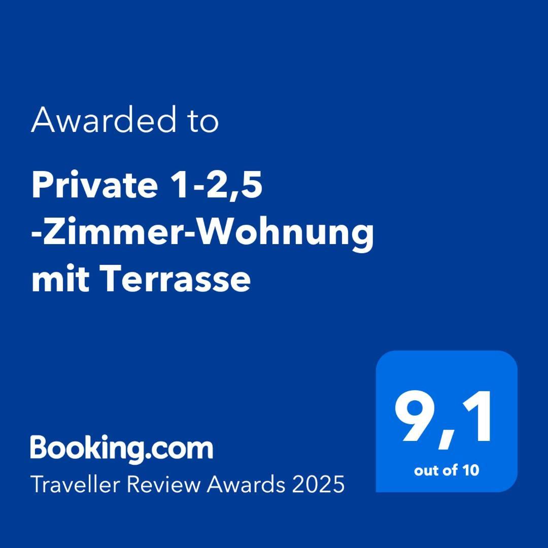Private 1-2,5 -Zimmer-Wohnung Mit Terrasse ซึลพิค ภายนอก รูปภาพ